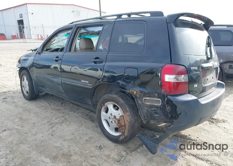 2006 Toyota Highlander Limited V6 z USA, uszkodzony, nr VIN JTEDP21A460117472